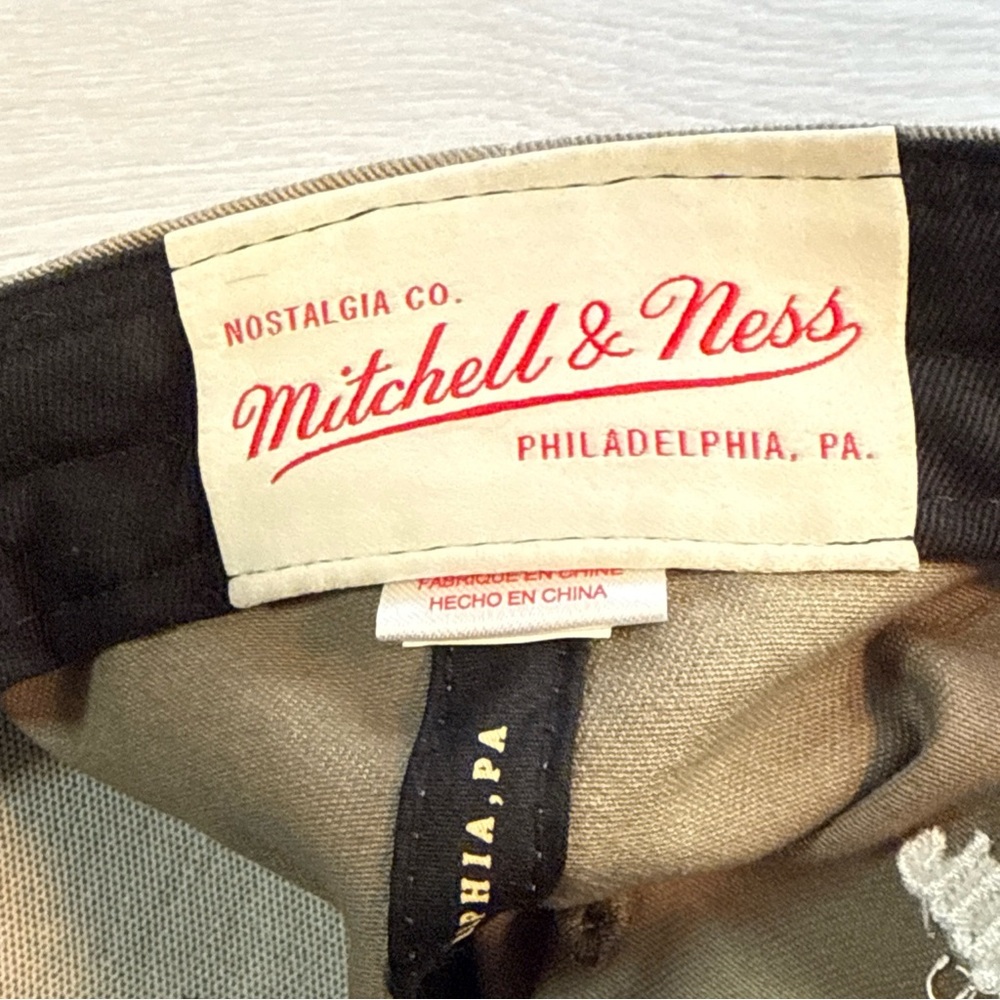 Mitchell & Ness Nets Logo Hat - image 4